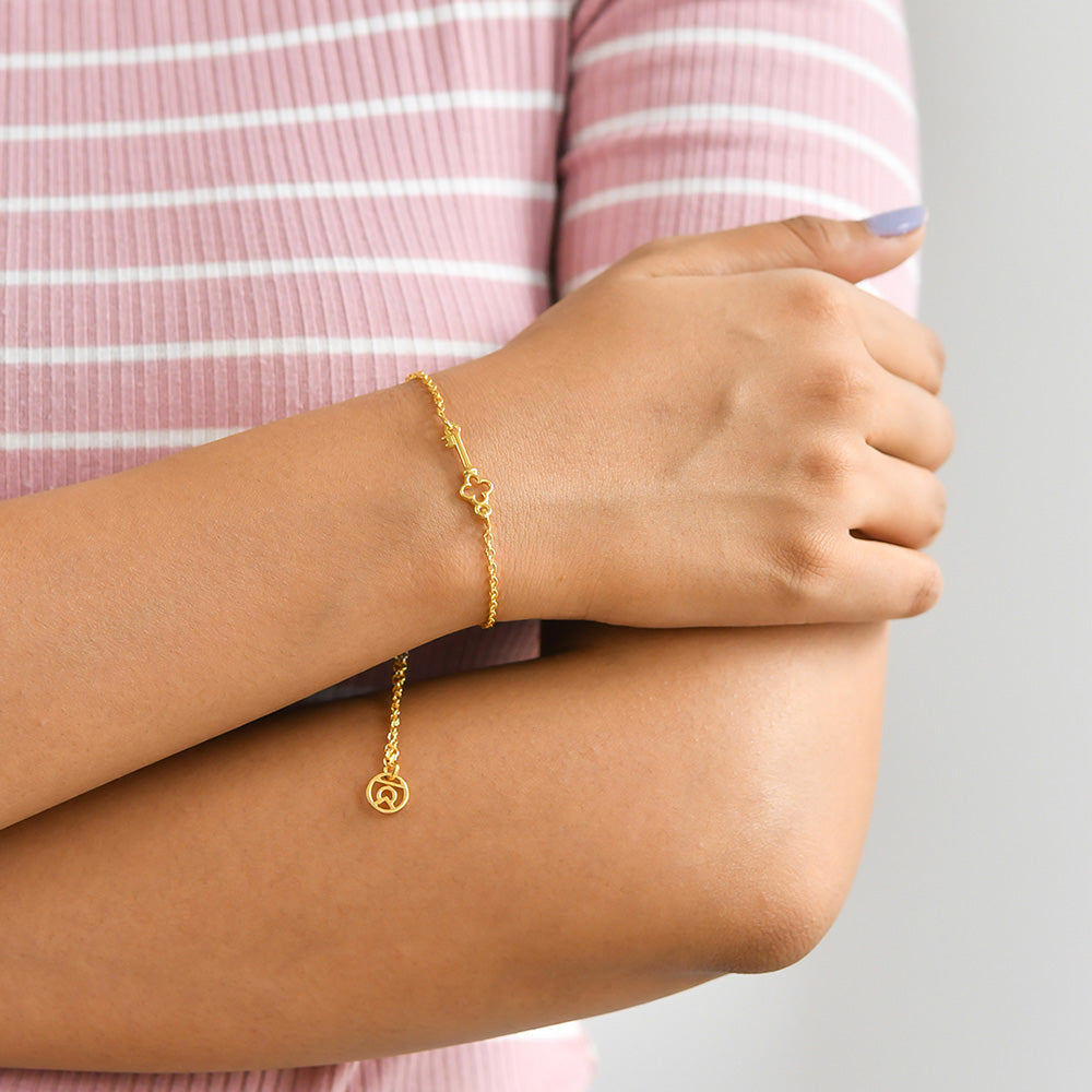 Buy Gold Bracelets & Bangles for Women by Vendsy Online | Ajio.com
